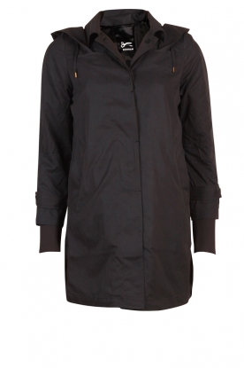 Parka coat Solar | black