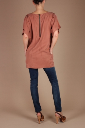 Tunic top Trevor | brown rust