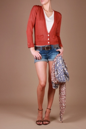 Aaiko |  Cardigan Suniva | bronze