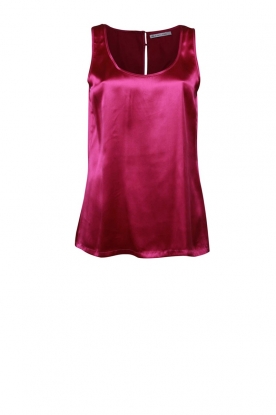 Silk singlet Sunna | pink