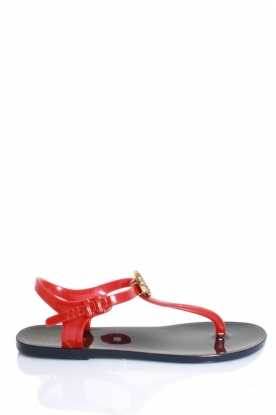 Balmain |  Balmain flip-flops | red/dark blue