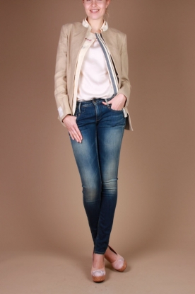 Dondup |  Coat Dhara | sand