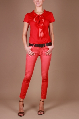 Dondup |  T-shirt Iezel | red