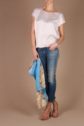 Denham |  Jeans Cleaner 7/8 | blue