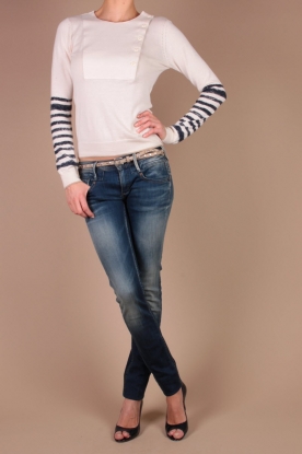 Denham |  Sweater Rumba knit | ecru
