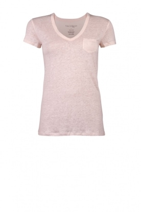 Linen top Ela | soft pink