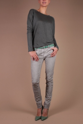 Fine Collection |  Linen top Gioa | anthracite