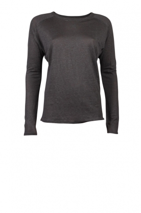 Linen top Gioa | anthracite