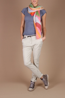  T-shirt Essential Twisted Rib | Deep Sky