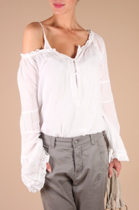  Tunic blouse Newport | white