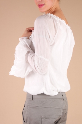  Tunic blouse Newport | white