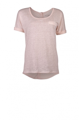 Linen top Flow | soft pink