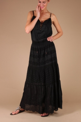 Hale Bob |  Maxidress Cabana | black