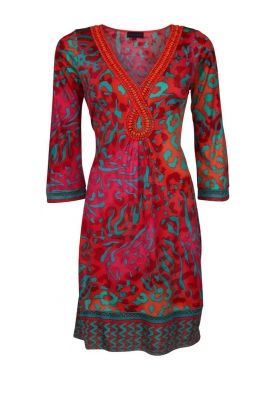 Silk dress Lana | multi