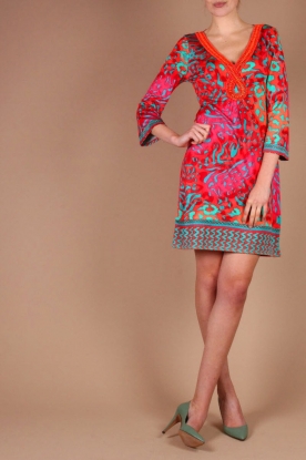 Hale Bob |  Silk dress Lana | multi