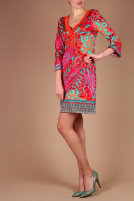  Silk dress Lana | multi
