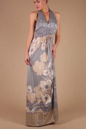 Hale Bob |  Maxidress Malu | natural