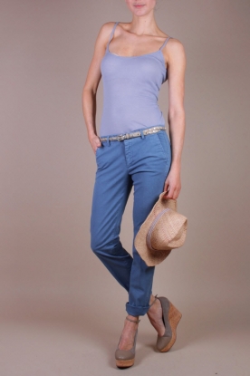 Fine Collection |  Cashmere top Cara | silver