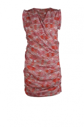 Silk dress Salome | red