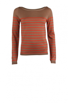 Cashmere sweater Jill | camel/orange