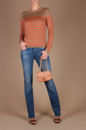 Iheart |  Cashmere sweater Jill | camel/orange