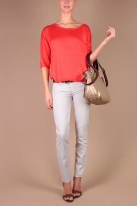 Fine Collection |  Cashmere sweater Dami | pomelo
