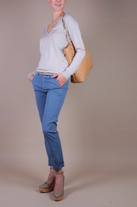 Fine Collection |  Cashmere sweater Lima | taupe