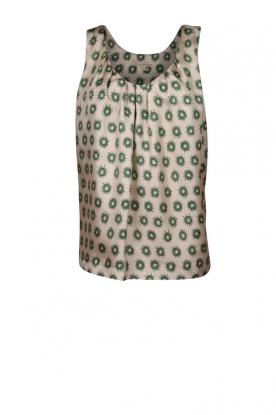 Silk top Pieghe | green