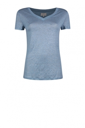 Metallic top Poly | blue