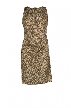 Dress Raffia | safari groen