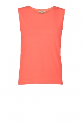 Sleeveless top Ellimanna | neon orange Sleeveless top Ellimanna | neon orange