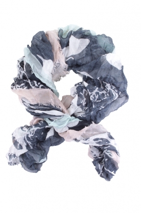 Scarf Beyu | black/print