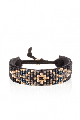 Bracelet Tehya | black/gold