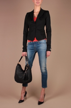 Michael Kors |  Bennet large shoulder | zwart