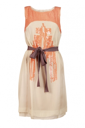 Dress Kesha | cream/orange Dress Kesha | cream/orange