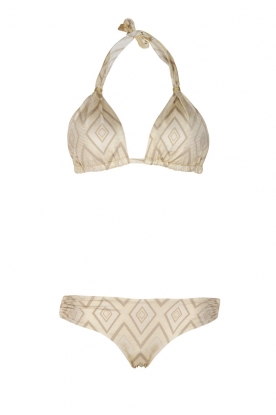 Reversible Halter bikini Stardust | gold Reversible Halter bikini Stardust | gold