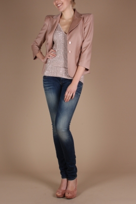 Patrizia Pepe |  Blazer Ella | dusty rose