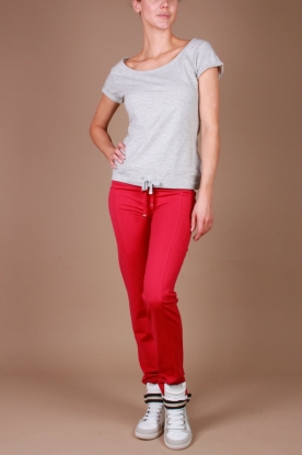 Patrizia Pepe Love Sport |  Top Jemma | grey