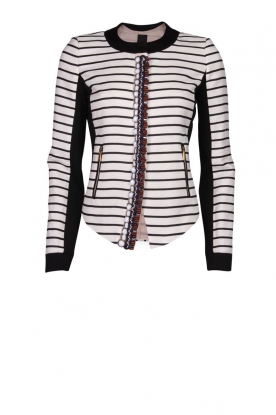 Jacket Fragolino | black & white