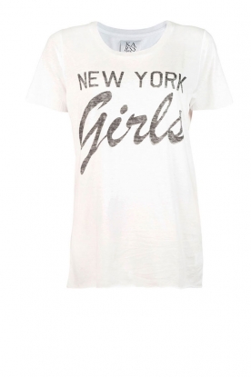T-shirt NY Girls | white