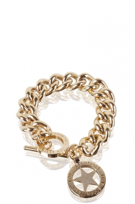 Bracelet solochain Medaillon | light gold/star
