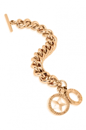 TOV ESSENTIALS |  Bracelet solochain Medaillon | light gold/star
