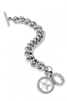 TOV ESSENTIALS |  Bracelet solochain Medaillon | silver/star