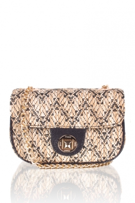 Shoulder Bag Borsetta | black/beige