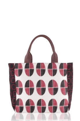Canvas bag Ethiopia nr.4 | multi/red