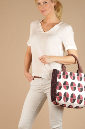 Pinko |  Canvas bag Ethiopia nr.4 | multi/red