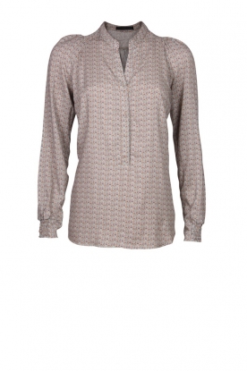 Blouse vintage pop | brown