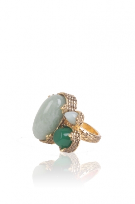 Ring Anillo | aqua
