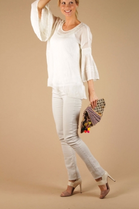 Hoss Intropia |  Blouse Lusa | white