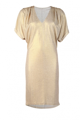 Oversized dress Hybris | metallic gold
